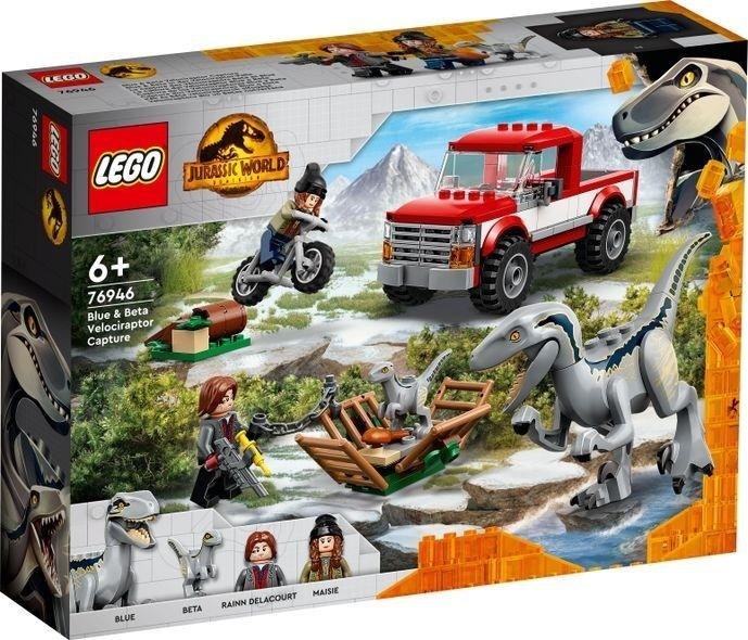 Lego JURRASIC WORLD Schwytanie welociraptorów