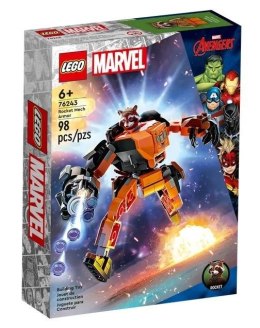 Lego SUPER HEROES 76243 Mechaniczna zbroja Rocketa
