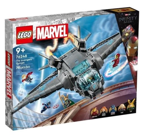 LEGO(R) SUPER HEROES 76248 Quinjet Avengersów