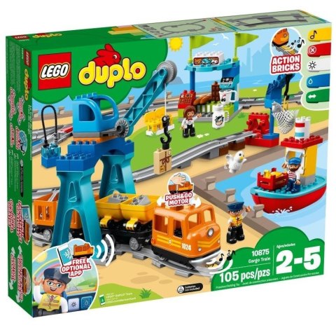 LEGO(R) DUPLO 10875 Pociąg towarowy