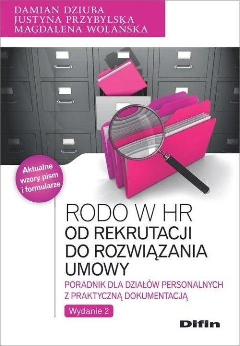 RODO w HR. Od rekrutacji do rozwiązania umowy