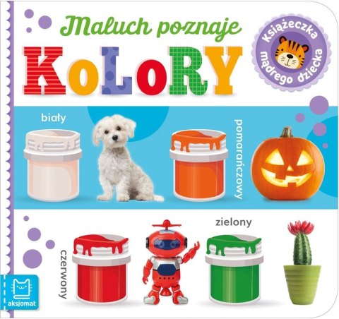 Maluch poznaje kolory. Książeczka mądrego dziecka