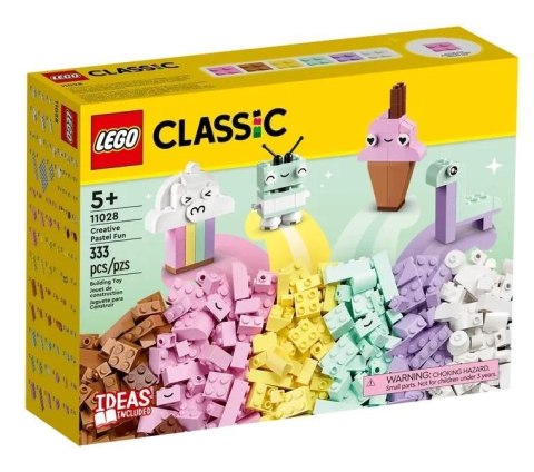 LEGO(R) CLASSIC 11028 Kreatywna zabawa pastelowymi..