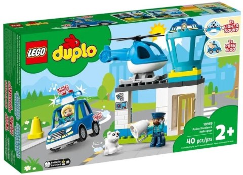 LEGO(R) DUPLO 10959 Posterunek policji i helikopter
