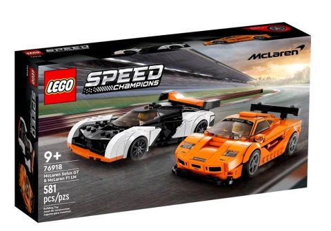 LEGO(R) SPEED CHAMPIONS 76918 McLaren Solus GT & M..