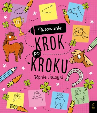 Konie i kucyki. Rysowanie krok po kroku