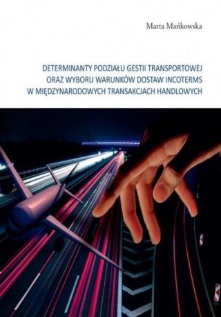 Determinanty podziału gestii transportowej..