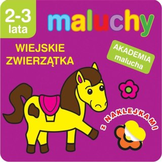 Maluchy. Wiejskie zwierzątka z naklejkami