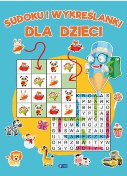 Sudoku i wykreślanki dla dzieci