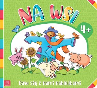 Baw się z nami naklejkami. Na wsi 4+