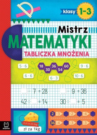 Mistrz matematyki klasy 1-3. Tabliczka mnożenia