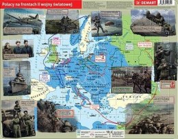 Puzzle ramkowe - Polacy na frontach II wojny św.