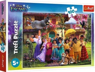 Puzzle 100 Magia czeka w Encanto TREFL