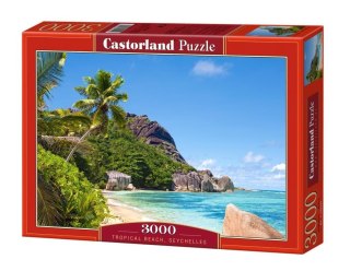 Puzzle 3000 Plaża tropikalna CASTOR