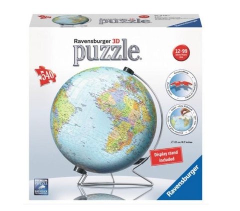Puzzle 3D Globus 540 elementów