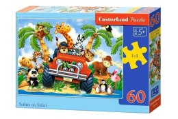 Puzzle 60 Softies on Safari CASTOR