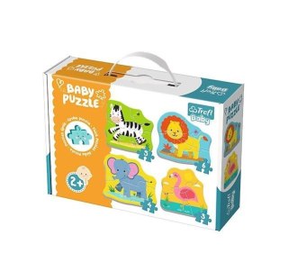 Puzzle Baby Classic - Zwierzęta na safari TREFL