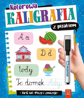 Kolorowa kaligrafia z pisakiem