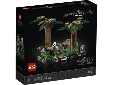 LEGO(R) STAR WARS 75353 Diorama:pościg na ścigaczu..