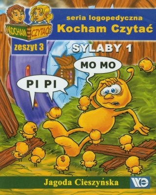 Kocham czytać zeszyt 3. Sylaby 1