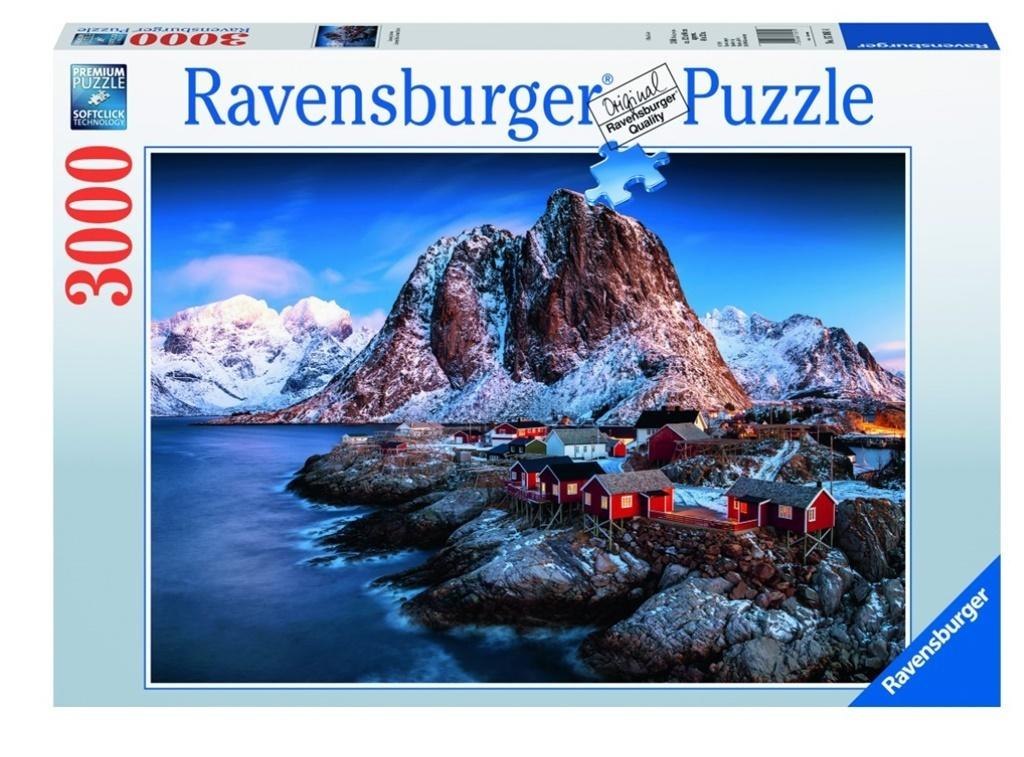 Puzzle 3000 Hamnoy, Lofoty Puzzle 3000 Hamnoy, Lofoty