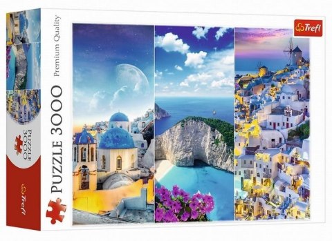 Puzzle 3000 Greckie wakacje TREFL
