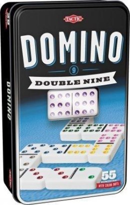 Domino dziewiątkowe w puszce