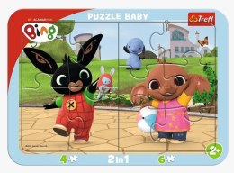 Puzzle ramkowe 10 Baby Zabawy Binga TREFL