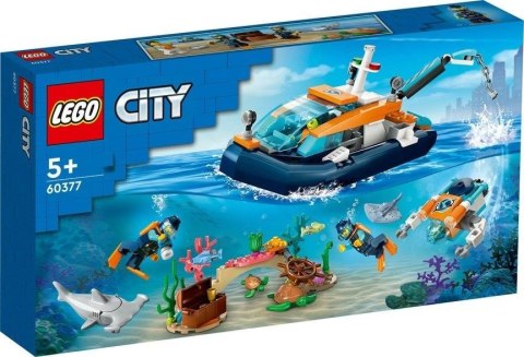 LEGO(R) CITY 60377 Łódź do nurkowania badacza