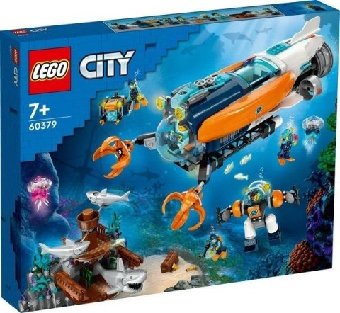LEGO(R) CITY 60379 Łódź podwodna badacza morskiego