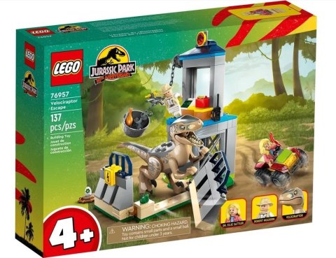 LEGO(R) JURRASIC WORLD 76957 Ucieczka welociraptora