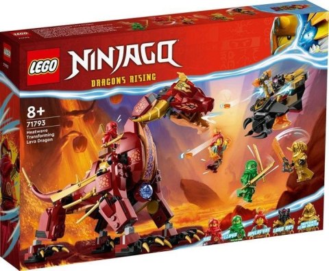 LEGO(R) NINJAGO 71793 Lawowy smok zmieniający się...