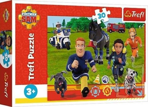 Puzzle 30 Gotowi do pomocy TREFL Puzzle 30 Gotowi do pomocy TREFL