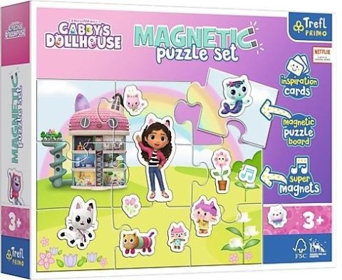 Puzzle magnetyczne Poznaj świat Gabi TREFL