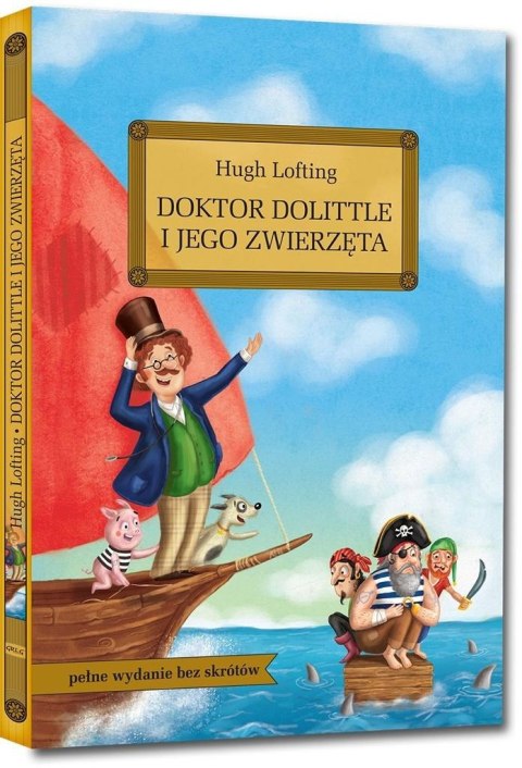 Doktor Dolittle i jego zwierzęta z oprac. okleina