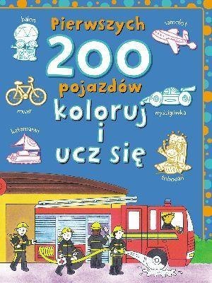 Pierwszych 200 pojazdów. Koloruj i ucz się