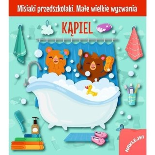 Misiaki przedszkolaki. Kąpiel