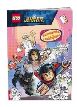 LEGO DC Super Heroes. Kolorowanka z naklejkami