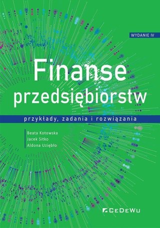 Finanse przedsiębiorstw - przykłady, zadania...