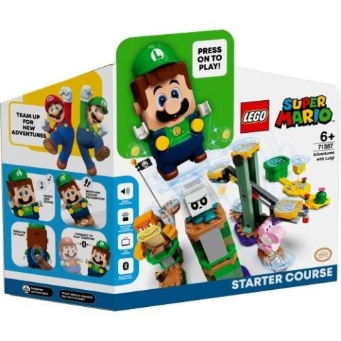 Lego SUPER MIARO 71387 Przygody z Luigim