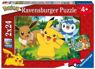 Puzzle dla dzieci 2x24 Pokemon