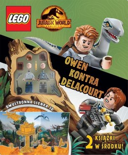 Lego Jurassic World. Owen kontra Delacourt