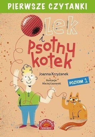 Pierwsze czytanki Olek i psotny kotek. Poziom 1