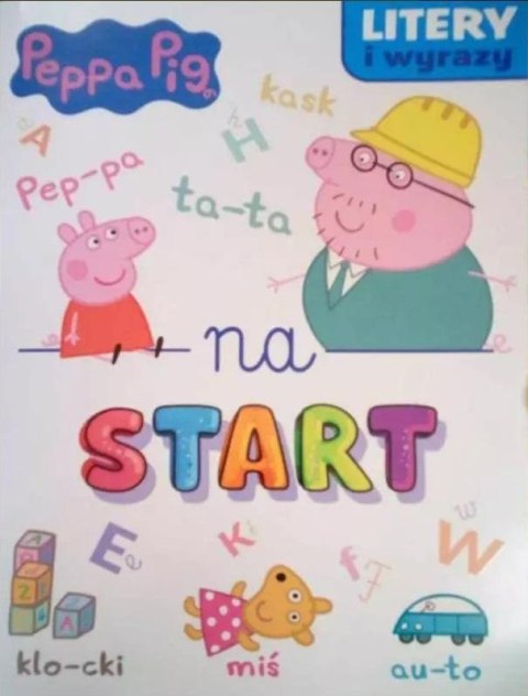 Świnka Peppa. Litery i wyrazy na start