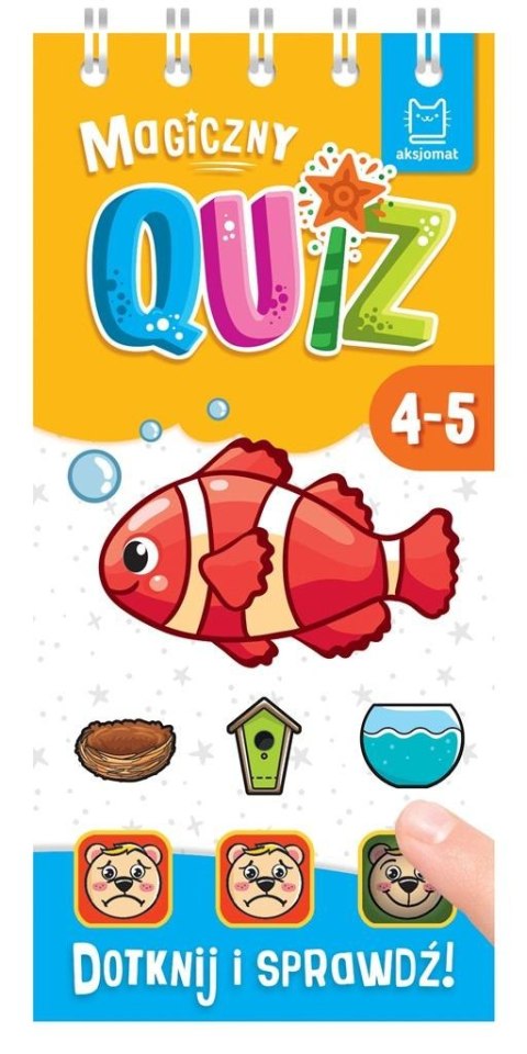 Magiczny quiz z rybką. Dotknij i sprawdź Magiczny quiz z rybką. Dotknij i sprawdź