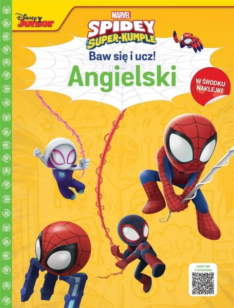 Baw się i ucz! Angielski. Marvel Spidey...