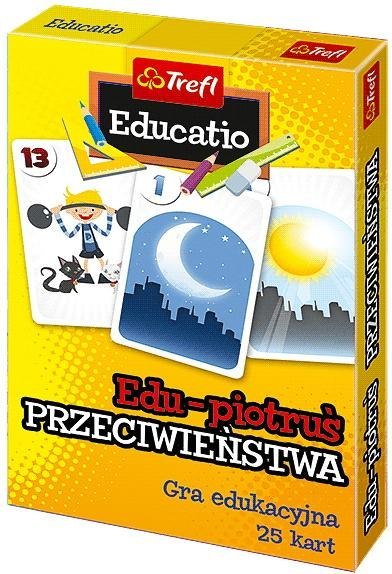 Karty Edu Piotruś - Przeciwieństwa TREFL