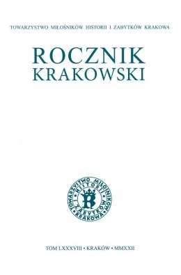 Rocznik Krakowski LXXXVIII