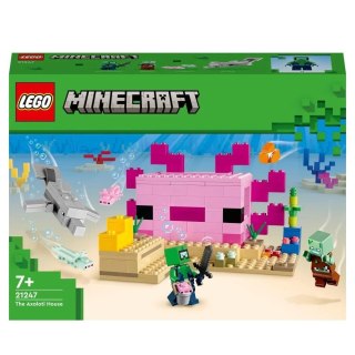 LEGO(R) MINECRAFT 21247 Dom aksolotla