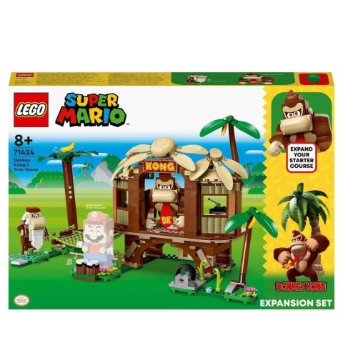 Lego SUPER MARIO 71424 Domek na drzewie Donkey...